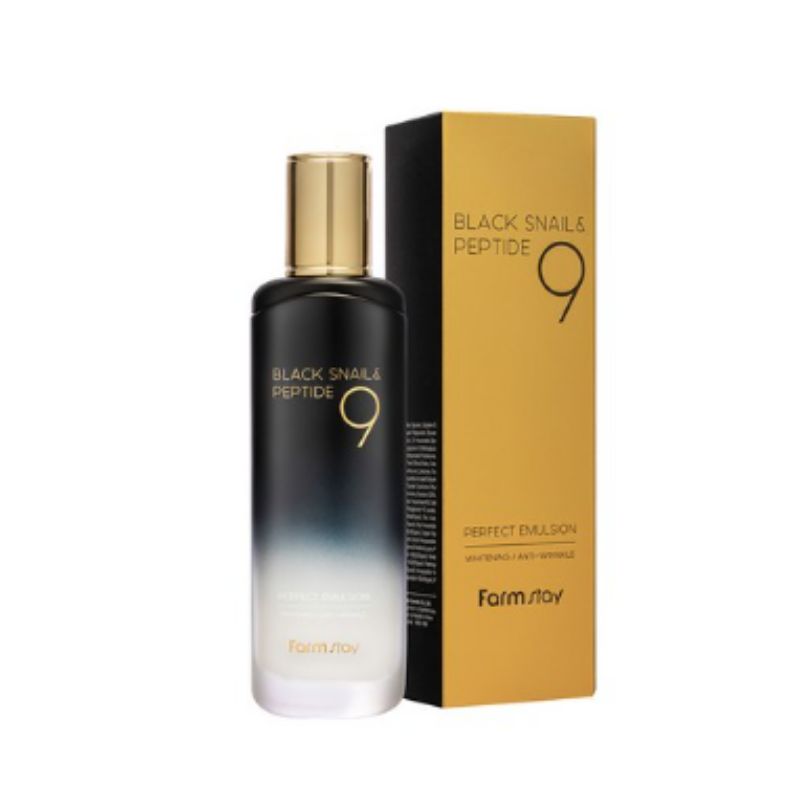 Farmstay Black Snail & Peptide 9 Perfect Emulsion 120ml