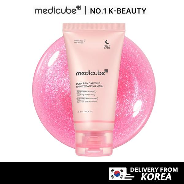 Medicube Medicube PDRN Różowa Kofeina Nocna Maska Owijająca 75ml