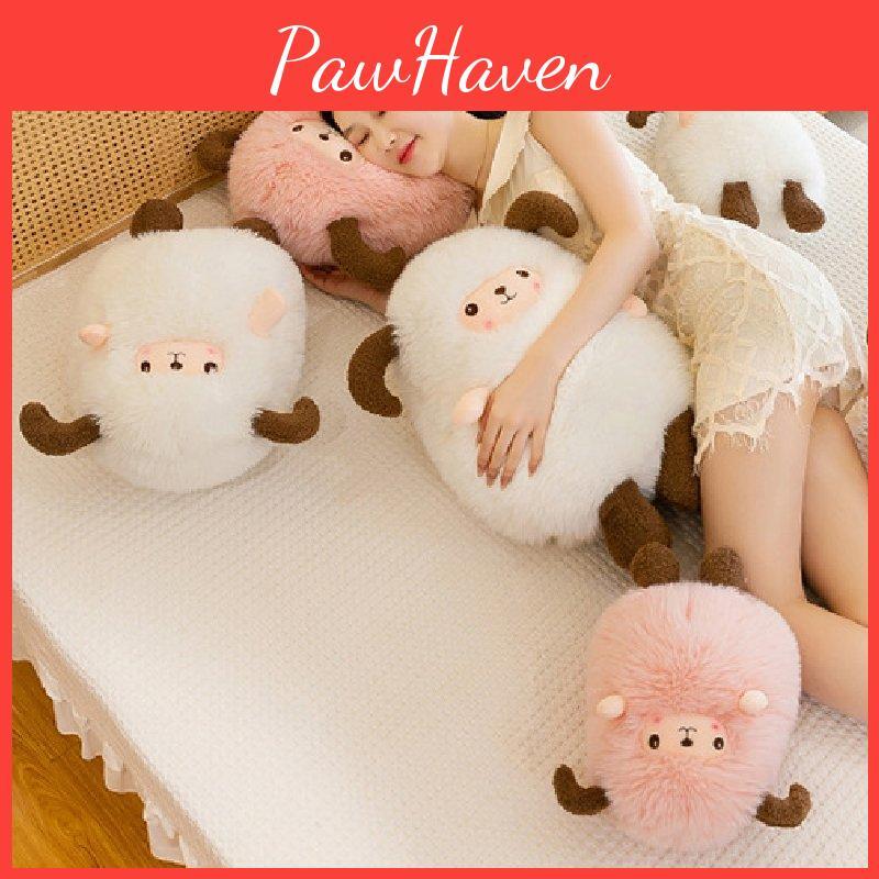 Cartoon Sheep Plush Toy Dolls Room Decoration Ornaments Children Gift Christmas
