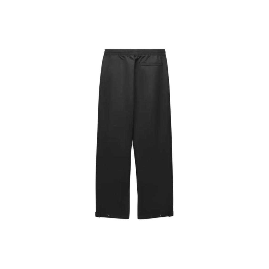 Jordan X Colaboración Trophy Room SS24 Pantalones Deportivos Casuales Versátiles Cómodos de Color Sólido para Hombre Parte inferior Negro FQ3849-010