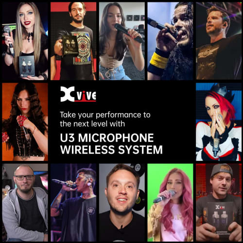 XVIVE XV-U3 Digital Wireless Microphone System