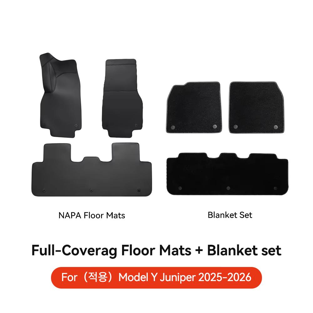 YZ For Tesla Model Y Juniper 2025 New Leather Trunk Mats Fully Surrounded Waterproof Non-Slip Liner Custom Floor Mat Accessories