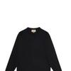 T Shirts Men's Black Crew Neck Moderate 581903-XJFZ0-1000