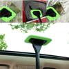 Car Window Cleaner Brush Kit  Windshield Cleaning Wash with Long Handle Tool Inside Interior Auto Glass Wiper for Car Accessorie