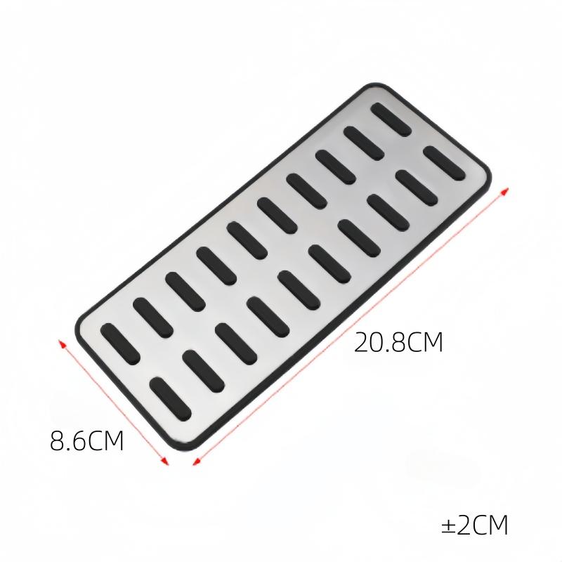

Car Pedals Gas Accelerator Brake Clutch Footrest Pedal Cover for Hyundai Ix25 Creta Accent Verna Solaris for Kia Rio Soul K2 KX3