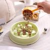 Petal-Shaped Slow Feeder Bowl for Small/Medium Dogs - Anti-Choking, Anti-Gulping, Non-Slip, Anti-Tip Pet Bowl.