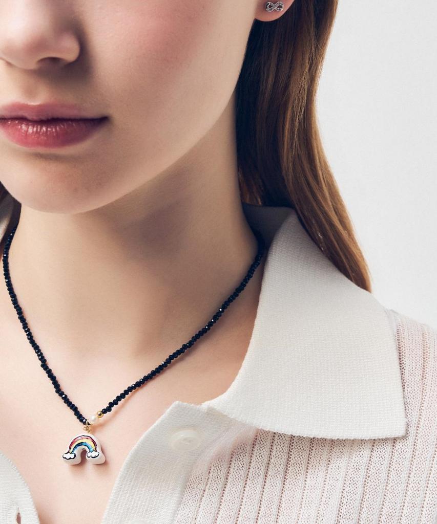 Dana Burton Rainbow Dream Glass Necklace