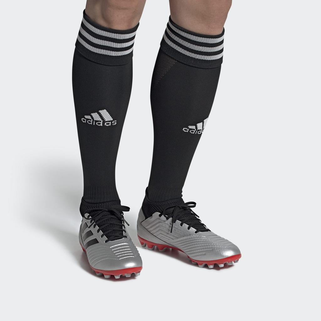 adidas Predator 19.3 Ag 'Silber Metallic Schwarz' F99989