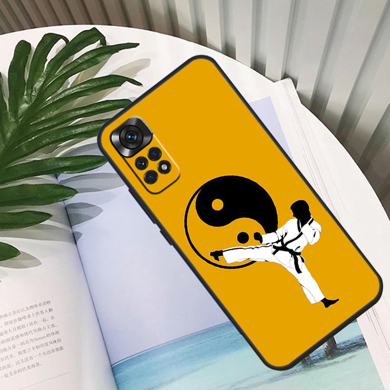 Kung Fu Taekwondo Karate Funda For Xiaomi Redmi Note 14 10 11 12 13 15 Pro Plus Case For Redmi 15 15C 14C 12C 10C 13C