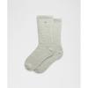 Lululemon Unisex Fuzzy Crew Socks Jade Grey