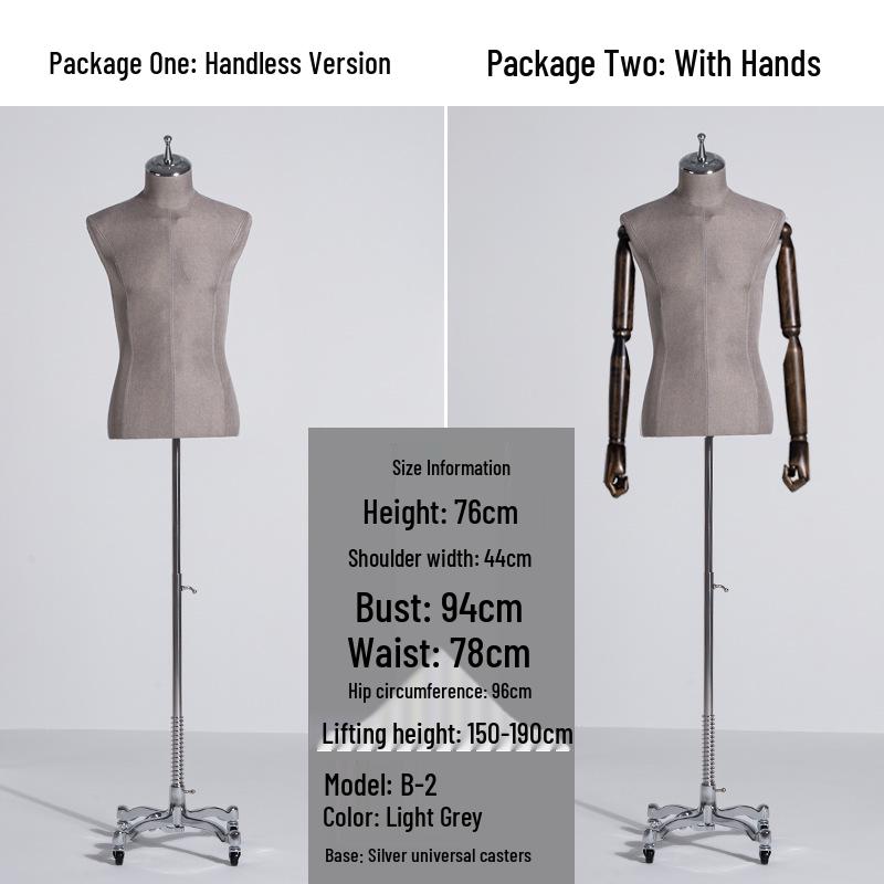 Premium Full-Body Mannequin for Business Suit Displays