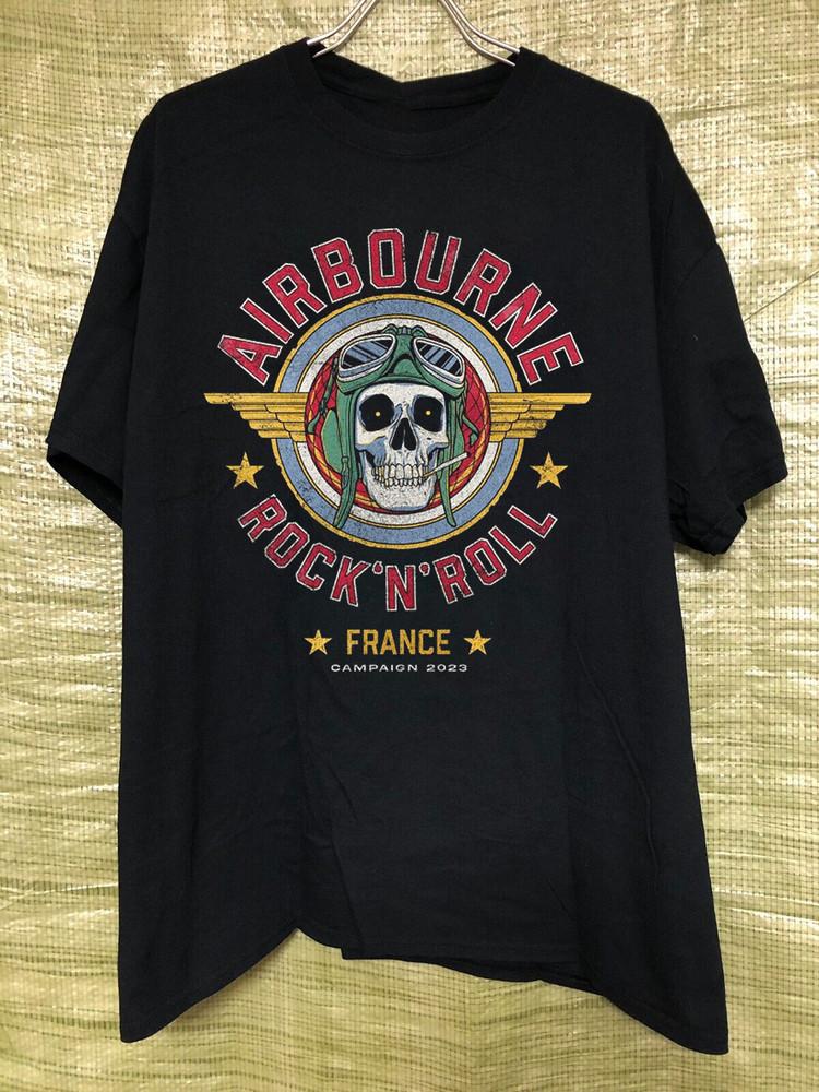 Airbourne Rock N Roll Concerts In France 2023 T-Shirt All Size S To 5XL KN494 Unisex T-Shirt