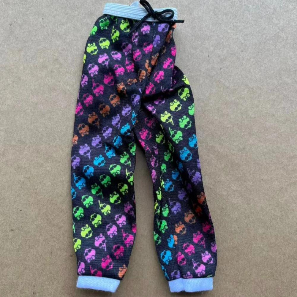 1/6 Schlanke Monsterpuppe DIY Ankleideset Buntes Tanzpuppen Outfit Mantel T-Shirt Hose Rock Kreatives Spielzeugpuppen Zubehör