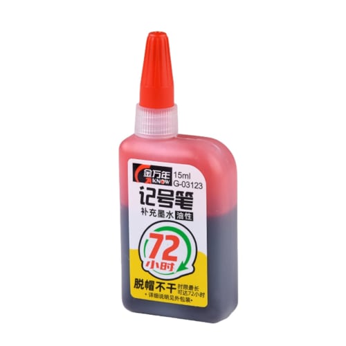 Marker Ink Refills, Oil-Based Marker Refill Ink | Super Color Oil-Based Marker Ink Refills - Multicolor Oil-Based Marker Accessories, Waterproof Woodw