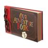 Adventure Book Scrapbook Handcrafted Photo Album with Pocket Retro Diary DIY Travel Journal Gift for Couples Anniversary Weddings Birthday Christmas