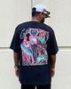 Summer Men's Trendy Rapper Graphics Print T-shirt Casual Cotton Oversized Y2k Short Sleeves American Hip Hop Men's Clothing Tees