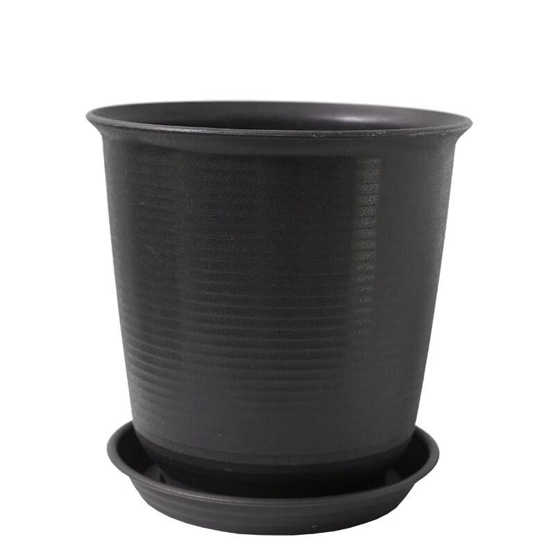 

Пластиковий циліндричний горщик для квітів