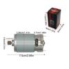 Small DC Motor 550W Hobby Motor DC Gear Motor 14 Teeth Low Noise High Power Saw Accessories Electric Saw Motor for Electric