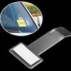 1PC Transparent Car Window Glass Fastener Clip Car Parking Ticket Clip Fastener Time Note Bill Card Holder Sticker Organizer