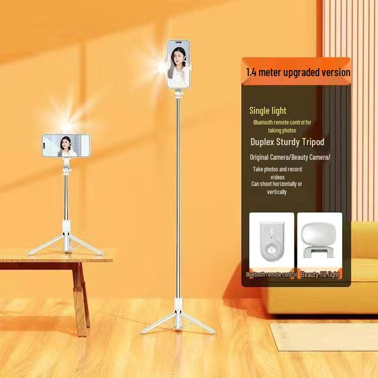 Multifunctional 2025 Anti-Shake Selfie Stick & Tripod for Live Streaming