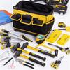 Yellow 1681D Oxford Electrician Tool Bag, 11/16/18/11 Inch, Waterproof Wear-Resistant Heavy-Duty Tool Storage Organizer