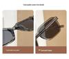55112 New TR90 Polarized Women's Sunglasses: Japanese & Korean Style, Lightweight Small Square Frame