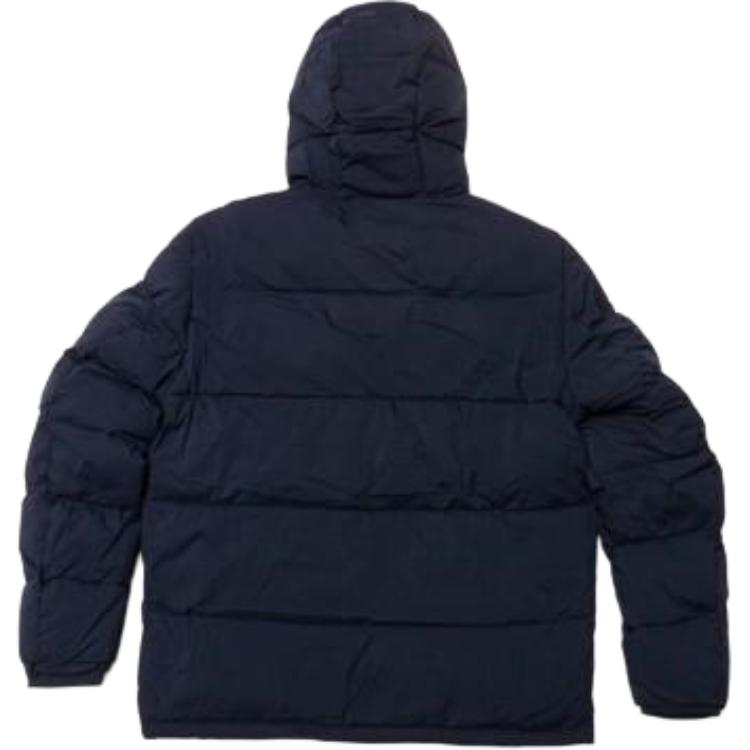 Calvin Klein Solid Color Hooded Zip-Up Long Sleeve Jacket Men jackets Navy-Blue 40QP526-410