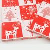 Santa Claus X-mas Table Decor Lunch Paper Paper Napkins Napkins For Decoupage Christmas Napkin