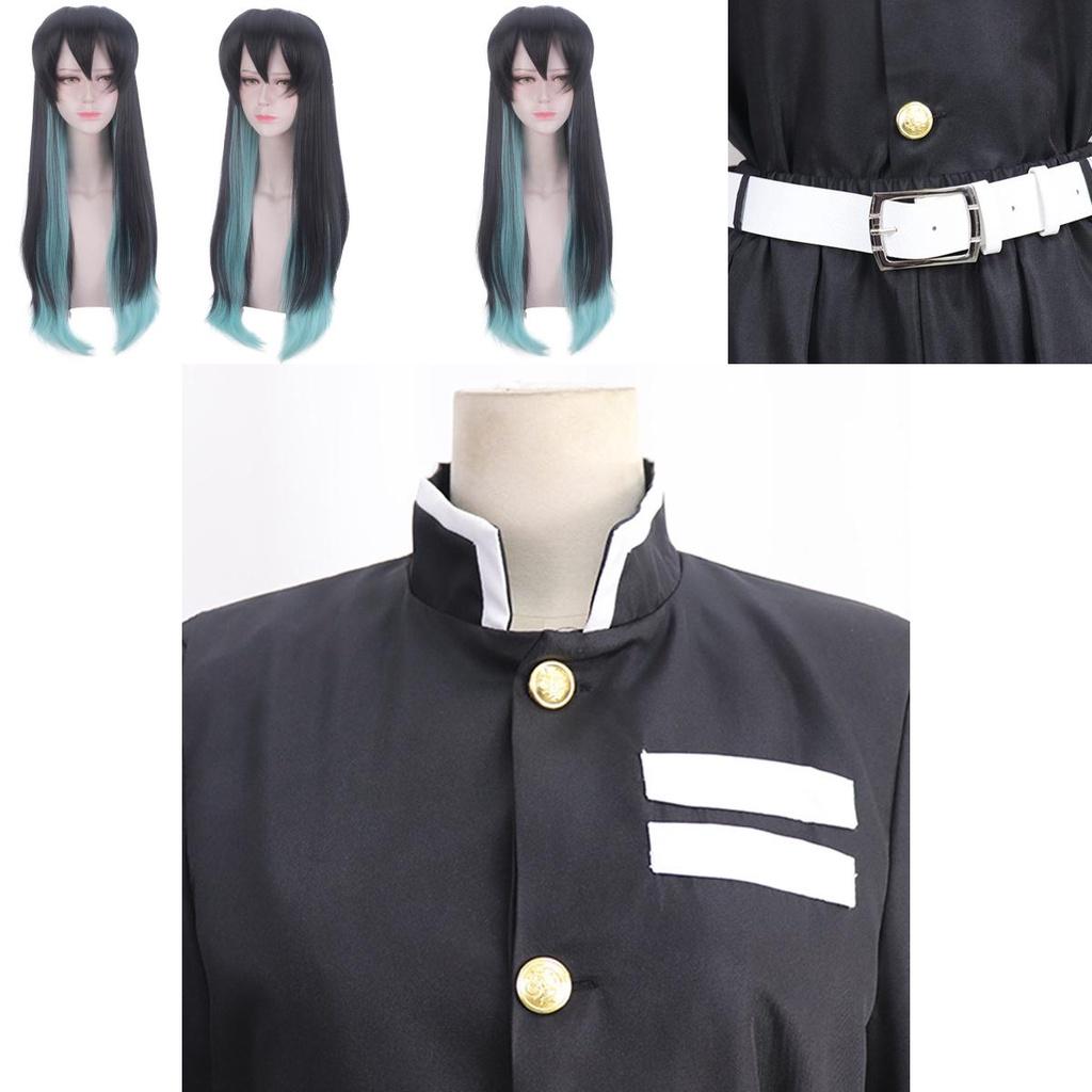 Exquisite Demon Slayer Kimetsu No Yaiba Mist Pillar Tokito Muichiro Cosplay Costume