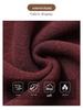 Women's Stylish Hooded Faux Wool Winter Jacket for Middle-Aged and Elderly