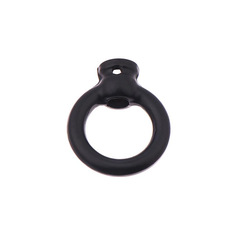 1Pc M10 Fine Tooth Chandelier Iron Pendant Ring  Lamp Closed Hook Chain Load-Bearing Iron Ring For Ceiling Light Hanging