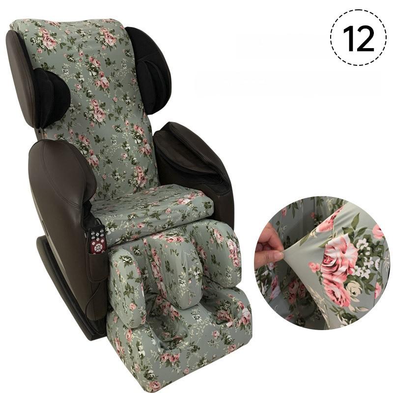 3pcs/set Elastic Massage Chair Cover Removable Electric Massage Sofa Dustproof Washable Electric Massage Dust Cover Home Decor