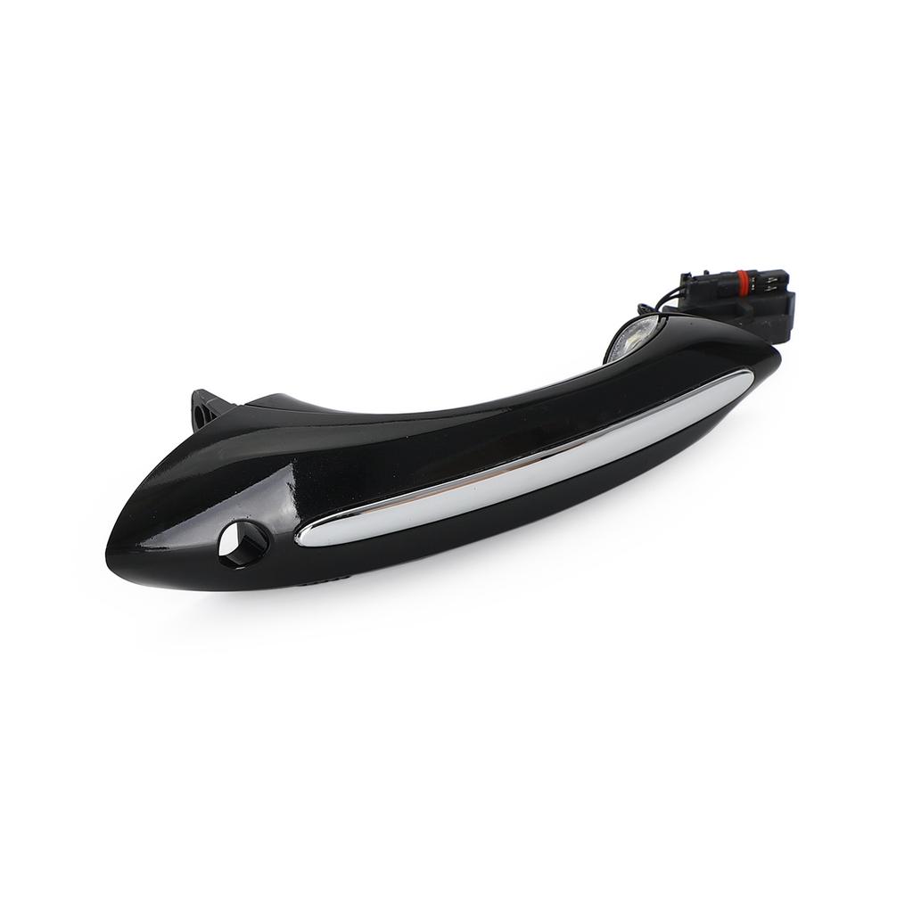 Svart Utvändig Framvänster Dörrhandtag 51217231931 För BMW F10 F01 F02 F06 F11
