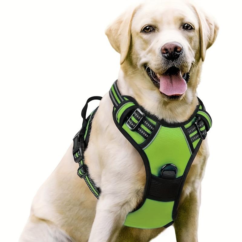 1Pc New Comfortable Reflective Vest For Large Dog Leash Pet Harness Nylon Dog Leash Large Dog Harness Pet Supplies