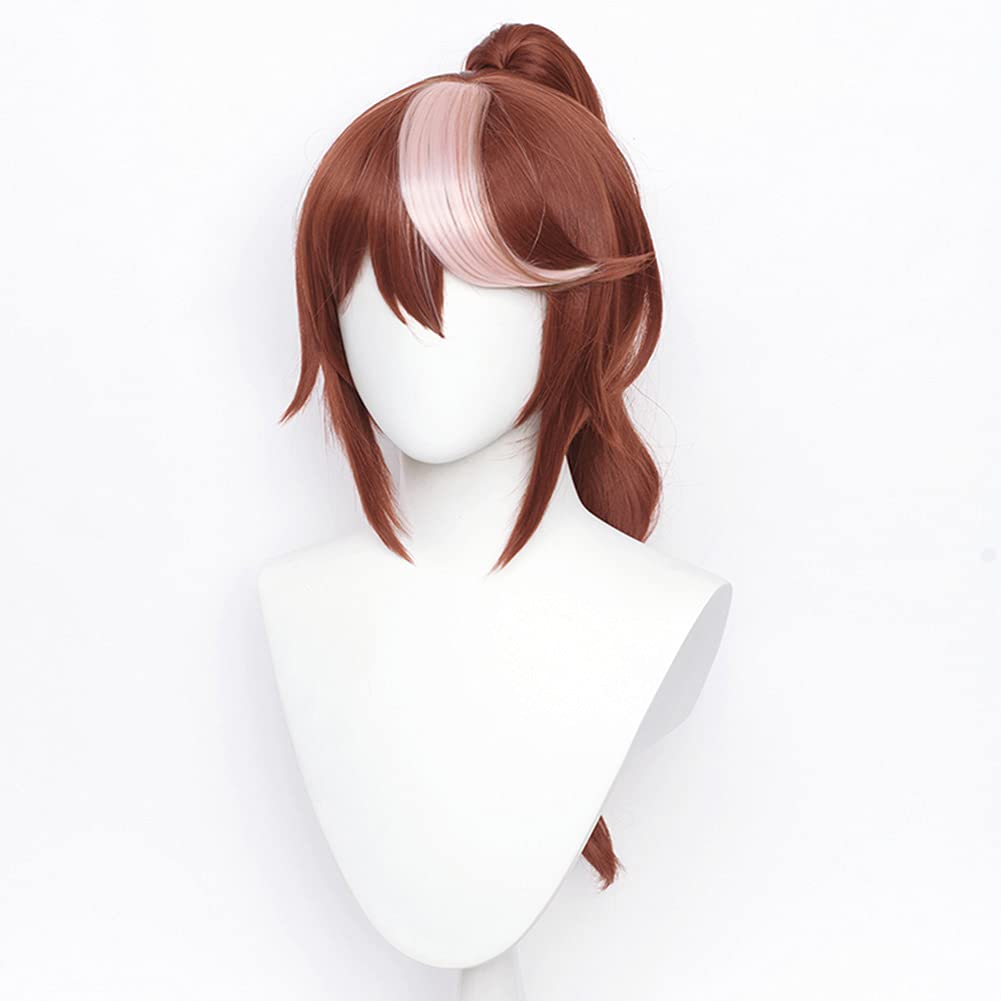 NoryNick Tokai Teio Cosplay Wig with Wig Ears and Tail Net,