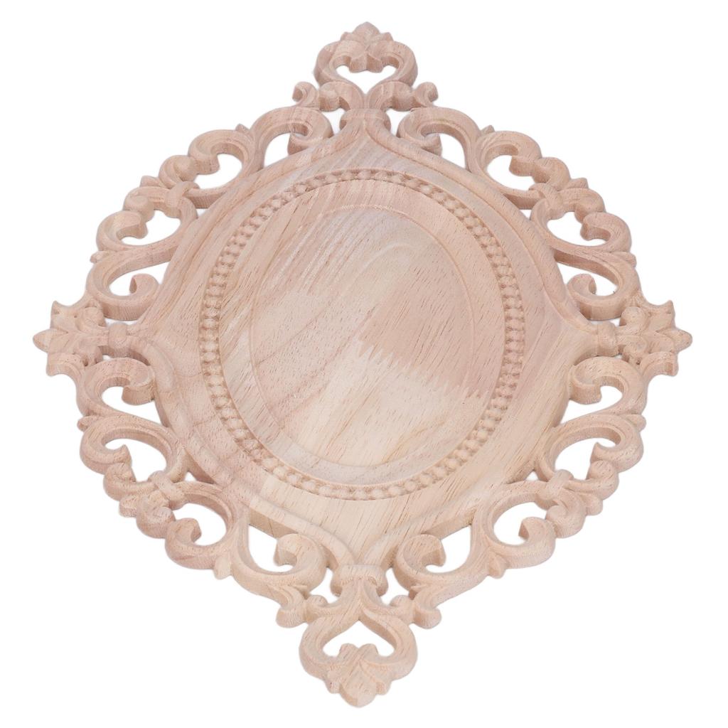 Holzapplikation Premiumholz Langlebig Einfache Installation Natürlich Umweltfreundlich Breite Anwendung Holzschnitzerei Applikation