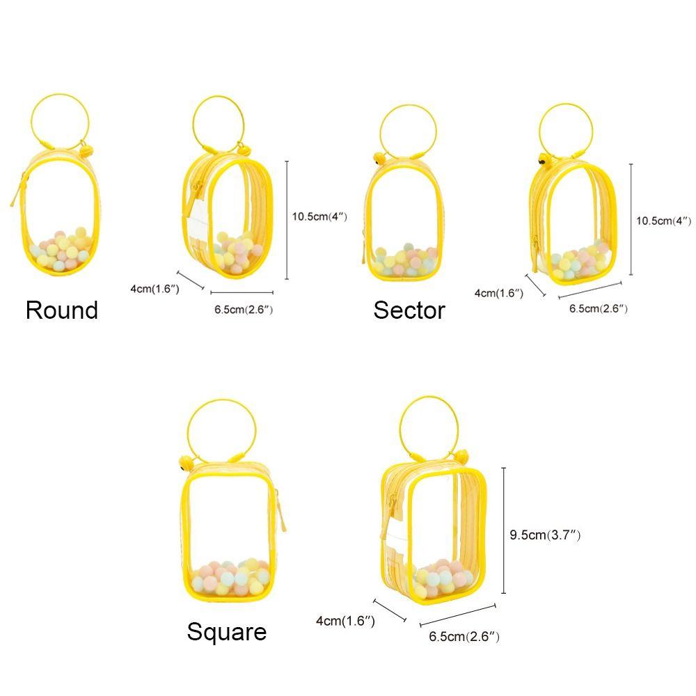 Multicolor Mystery Box Doll Display Box Transparent Keychain Bag Clear Outdoor Bag  Wallet