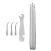 0‑8000Hz Dental 2 Holes Air Scalers Handpiece with 3 Tips Oral Dental Tool