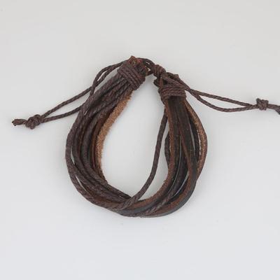 Knitted Casual Men's Genuine Leather Bracelet Accessories