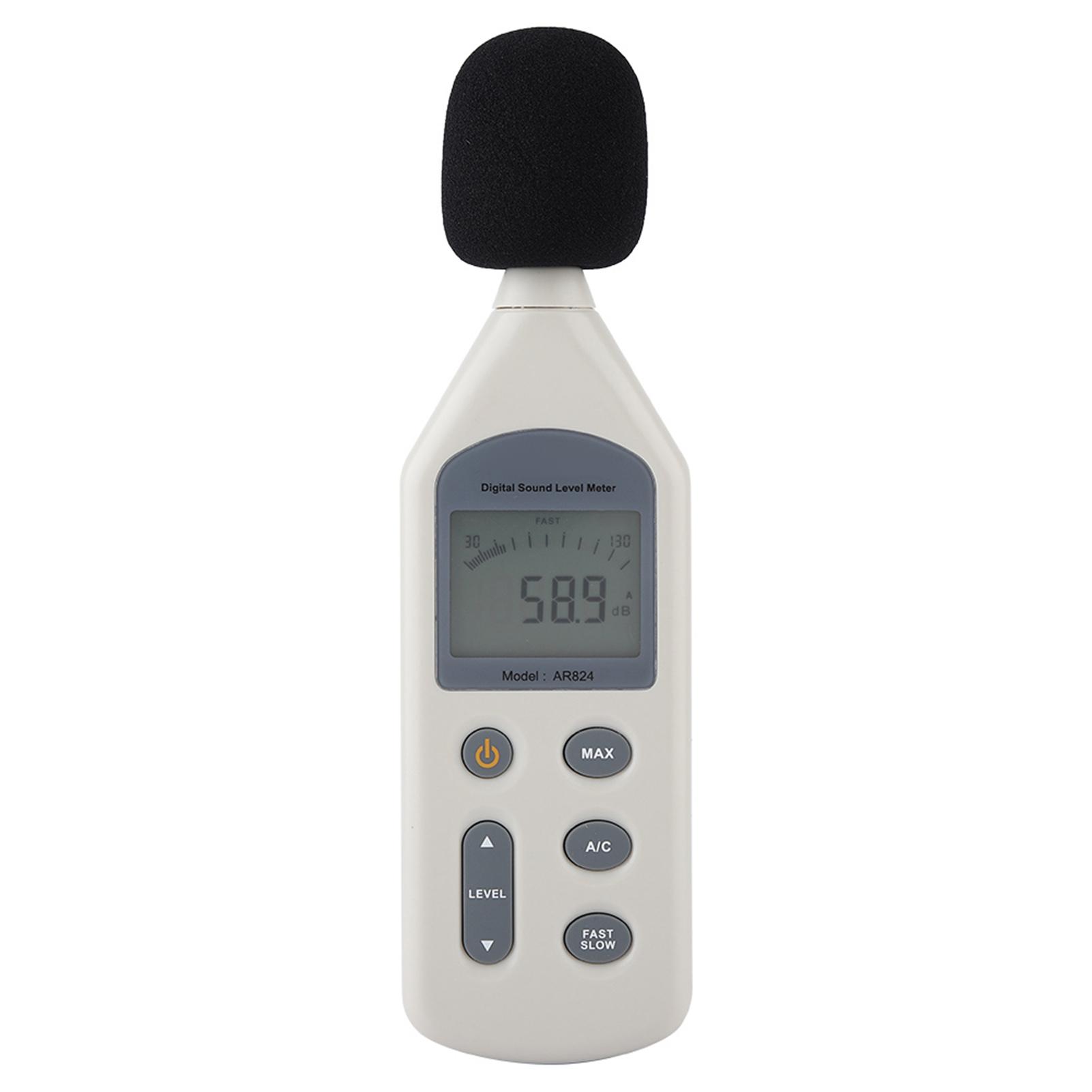 

SMART SENSOR AR824 Digital Sound Level Meter Noise Tester Measuring Tool