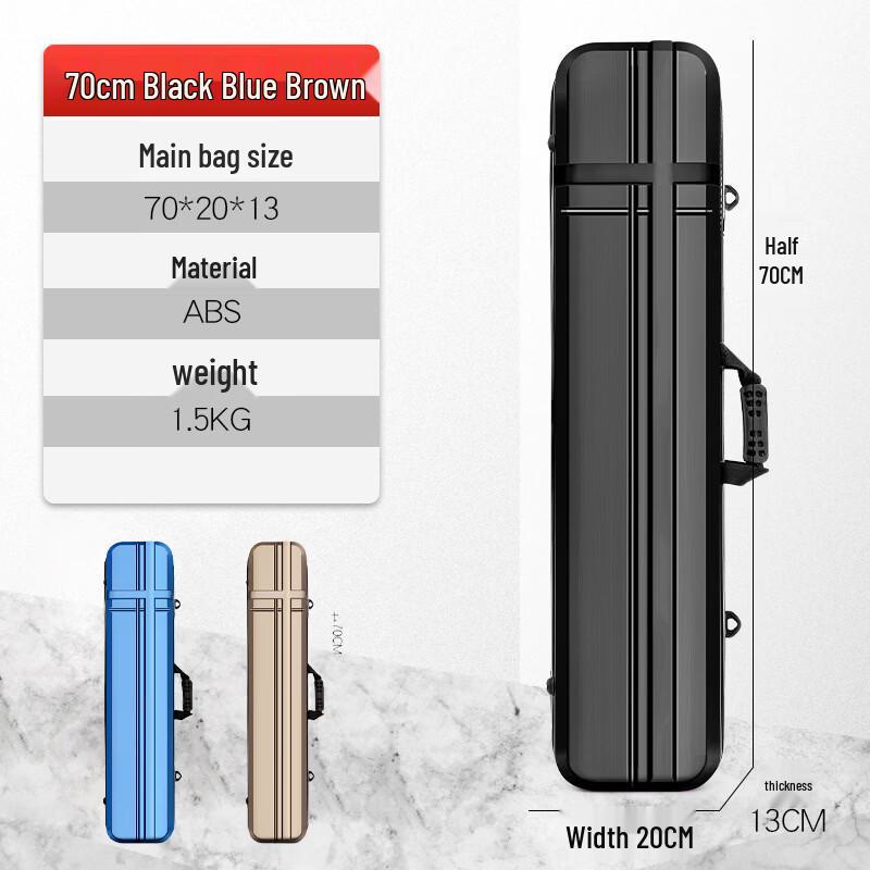 Wangfeng Double-Layer Hard Shell Fishing Rod Bag