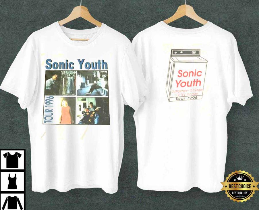 Sonic Youth 1996 UK Tour TShirt Unisex T-Shirt S