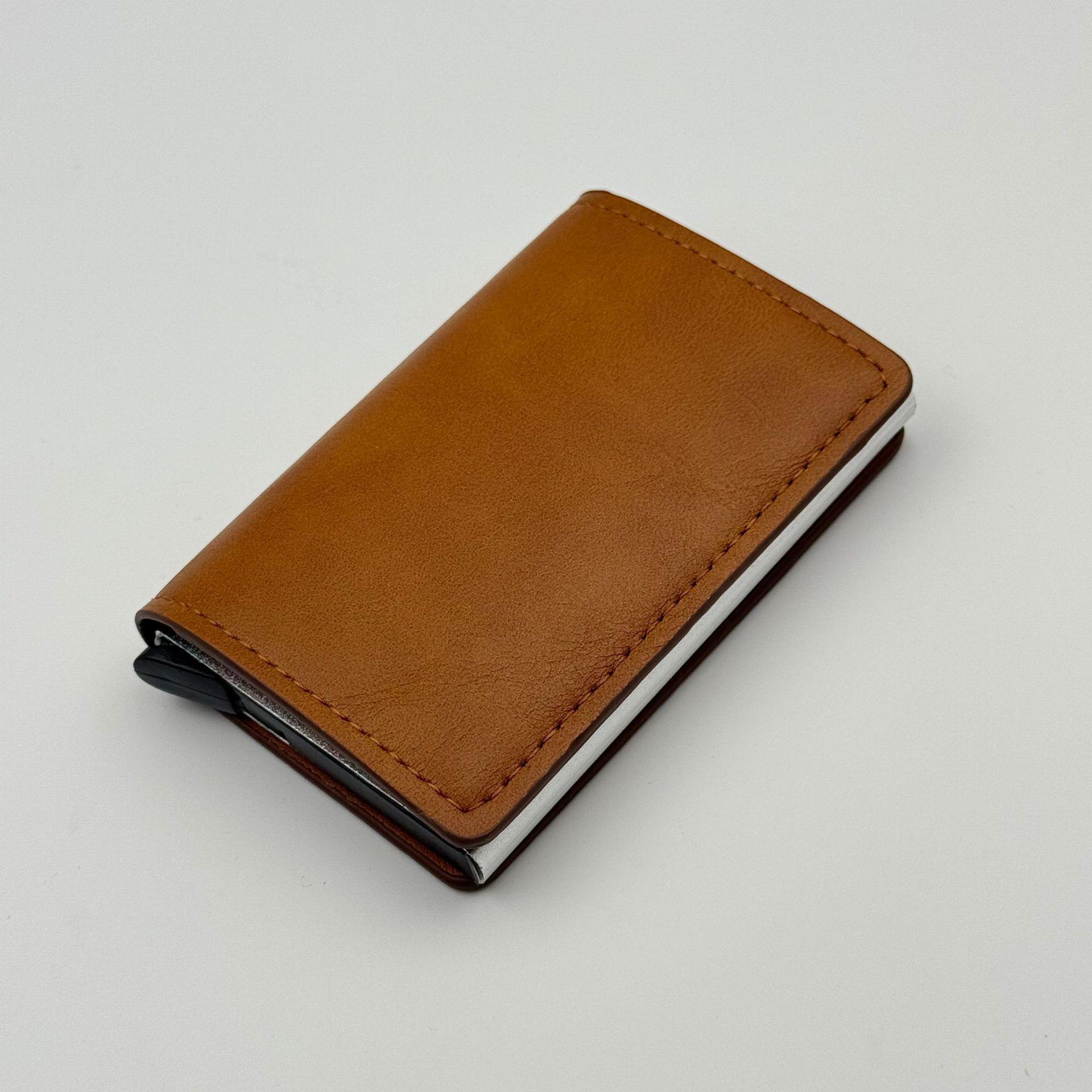 

Men s Carbon Fiber Anti-Theft Vertical Wallet with Card and US Dollar Holder