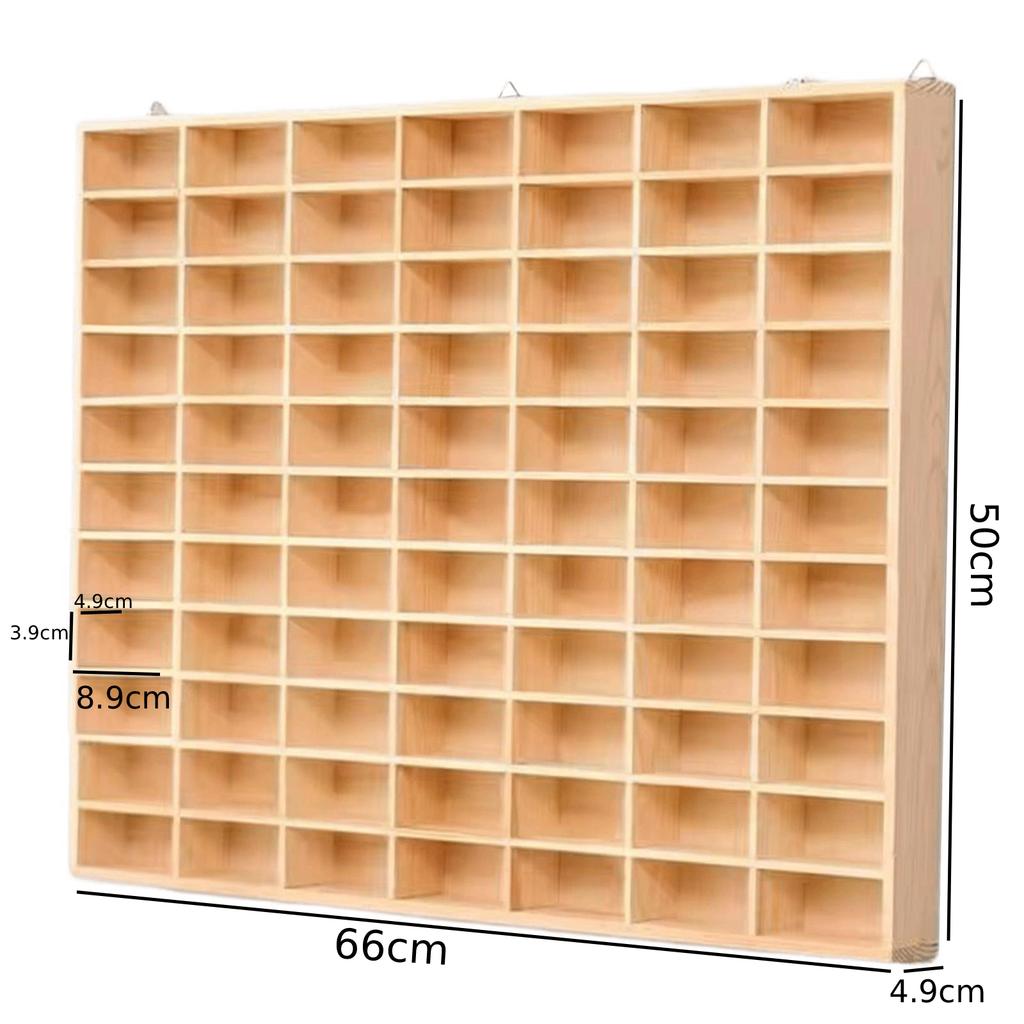 Wooden Toy Car Display Dustproof Toy Shelf Case Protection Organizing Showcase Protection Multifunctional Shelf
