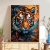 5d DIY Diamond Painting Cross Stitch Animal Watercolor Tiger Diamond Embroidery Mosaic Full Round Drill Home Decor Arts