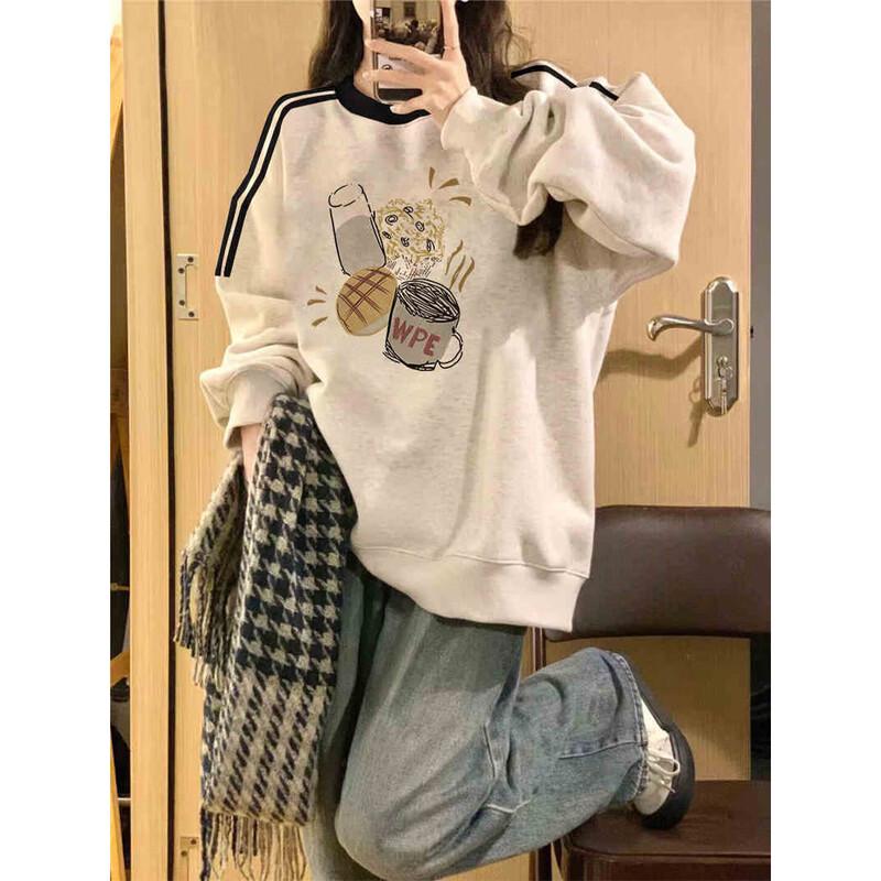 JOEM Women's Autumn/Winter Stylish Long-Sleeve Sweatshirt