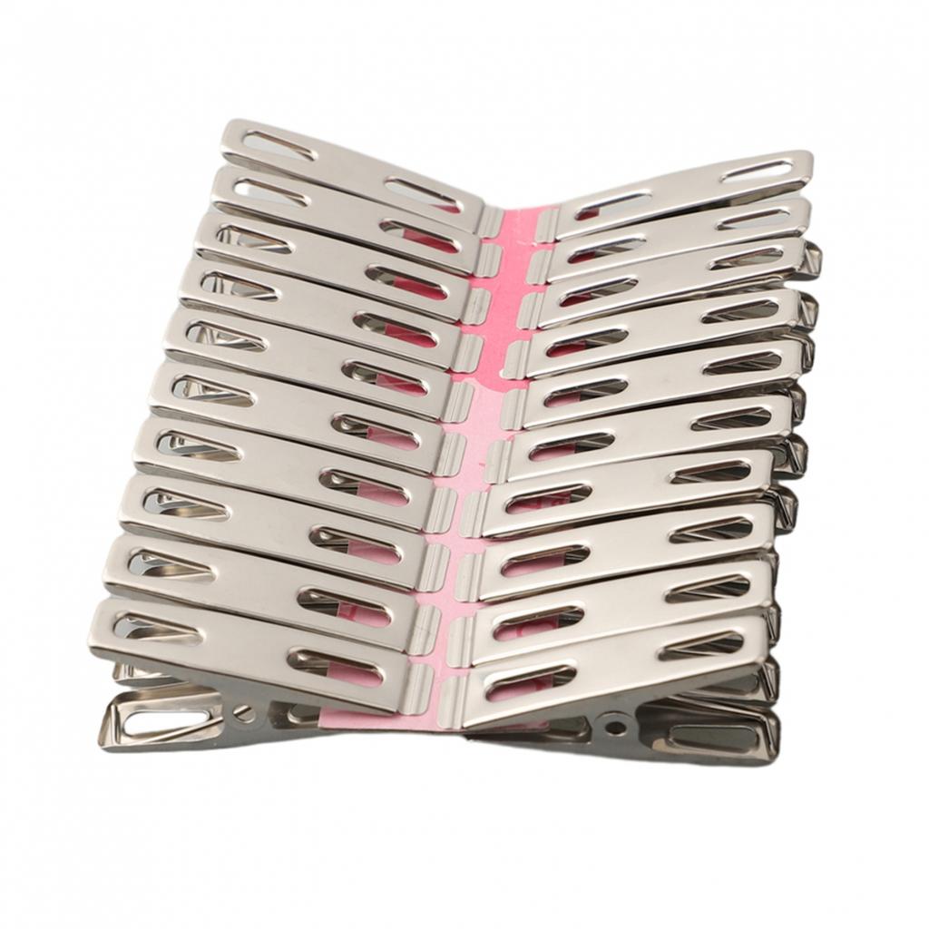 40*/Set Stainless Steel Clothes Peg Rust Unbreakable Windproof Pins