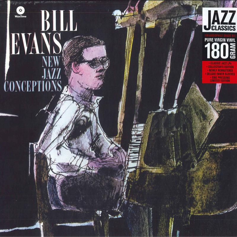 LP Record BILL EVANS - New Jazz Conceptions 771761 WaxTime 2012 Spain Jazz