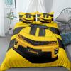 Antique Retro Car Gala Duvet Cover Set King Queen Double Full Twin Single Size Bed Linen Set