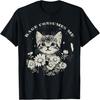 Χαριτωμένη Γάτα Θυμός Με Καταναλώνει Αστείο Σαρκαστικό Γατάκι Λουλούδι Μπλουζάκι